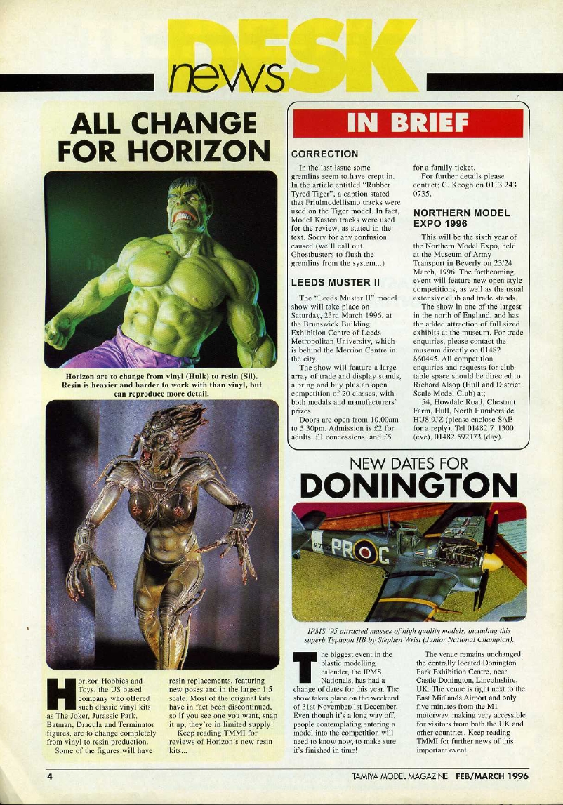 Tamiya Model Magazine 052 (1996-02)